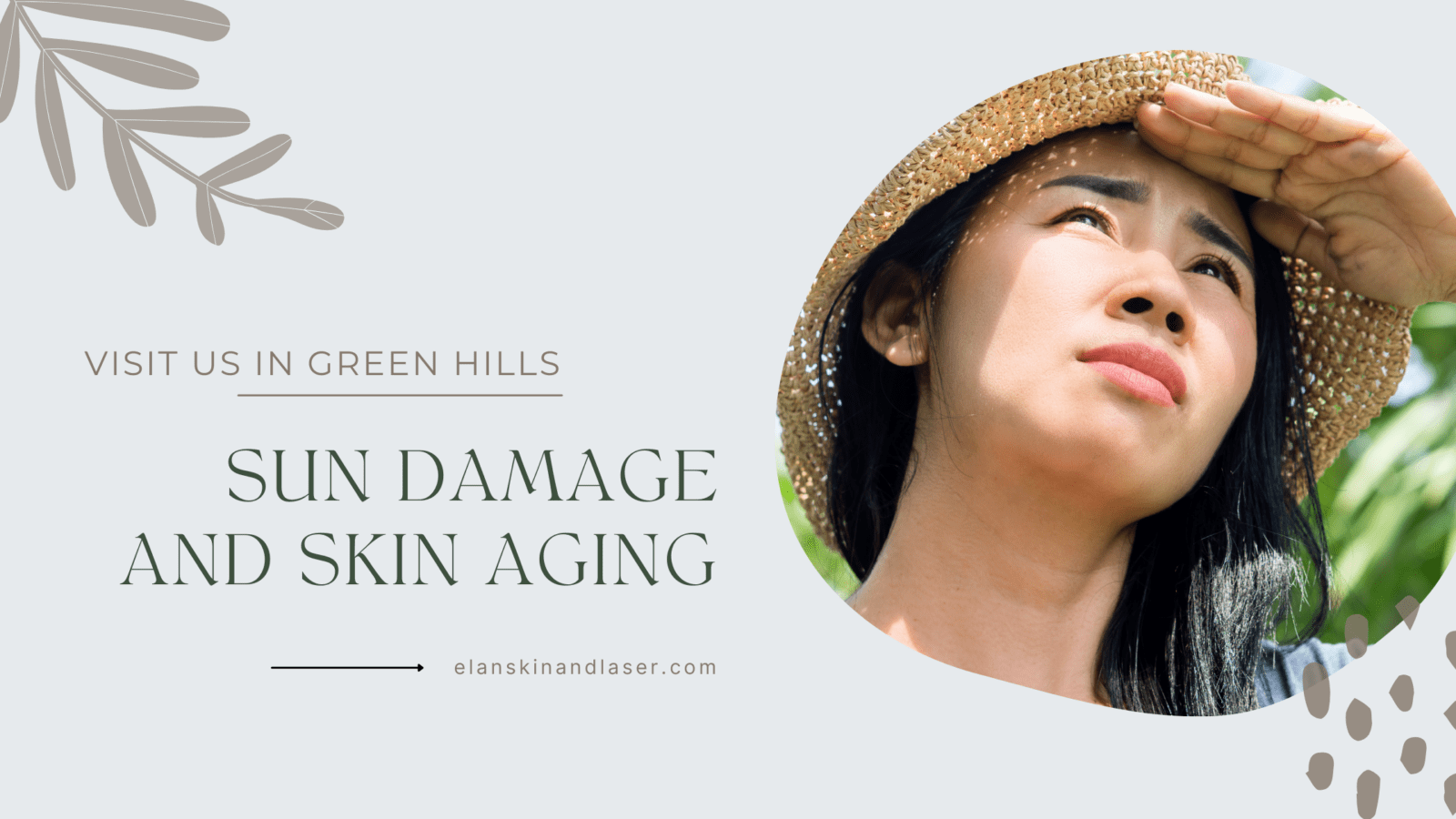 Sun Damage and Skin Aging: Prevention and Treatment Options - Elan Skin ...